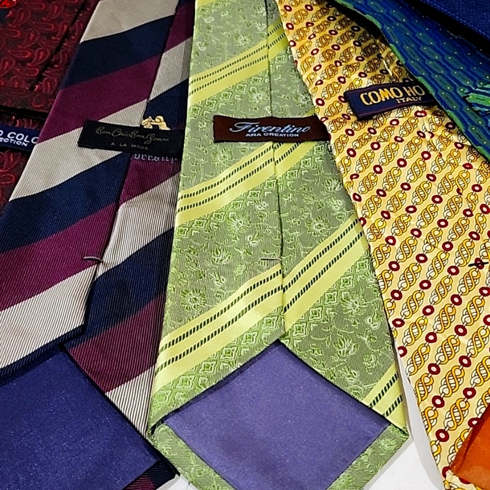 Bulk ties Vintage Silk 8pcs. [#2]
